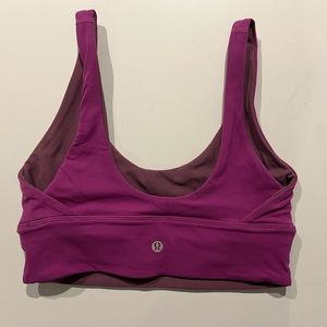 Lululemon Align Reversible Bra Vivid Plum/Vintage Plum